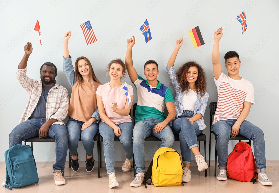 A classroom or advisory meeting setting